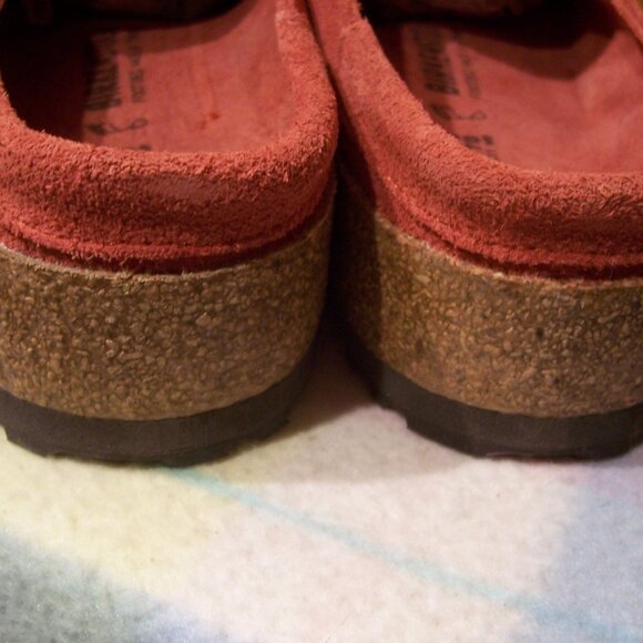 Birkenstock Naples Corduroy Sienna Red 42 - Picture 3 of 9